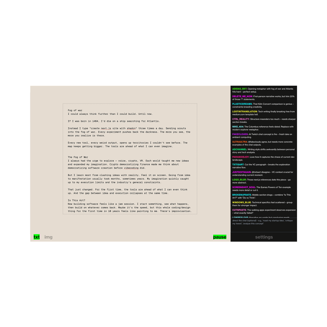 Crowd Critic screenshot