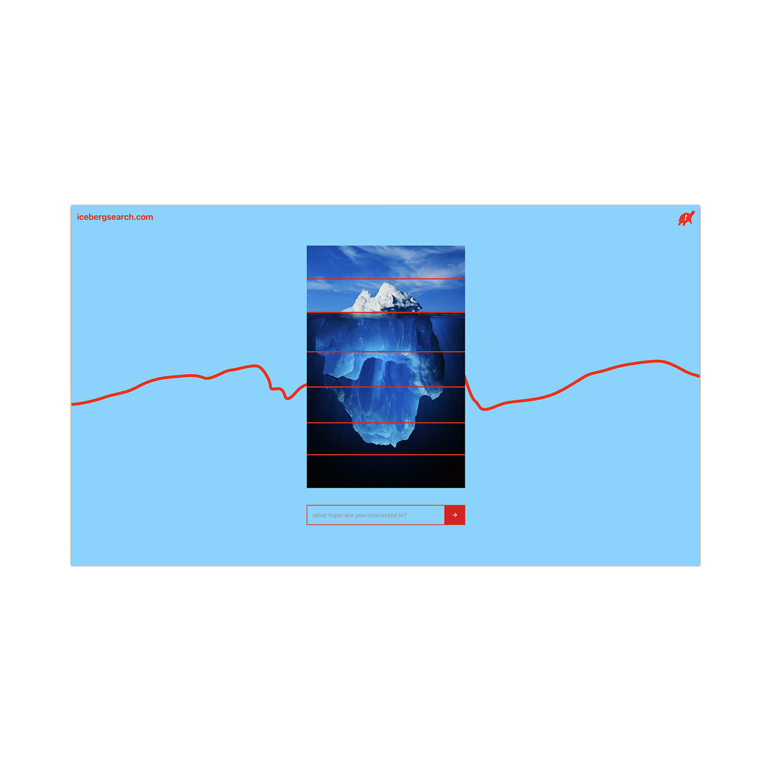 Iceberg Search screenshot